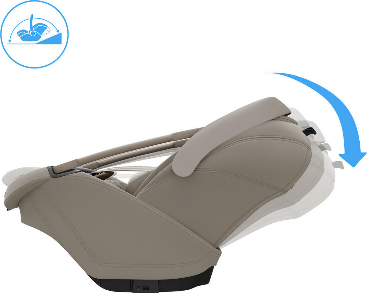 KINDERWAGENSET  Zero-G Travelsystem  Sapphire Sand  - Sandfarben/Creme, Basics, Textil (44,5/105/84cm) - Maxi-Cosi