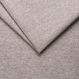 ECKSOFA Beige Flachgewebe  - Beige, Design, Textil/Metall (188/260cm) - Hom`in