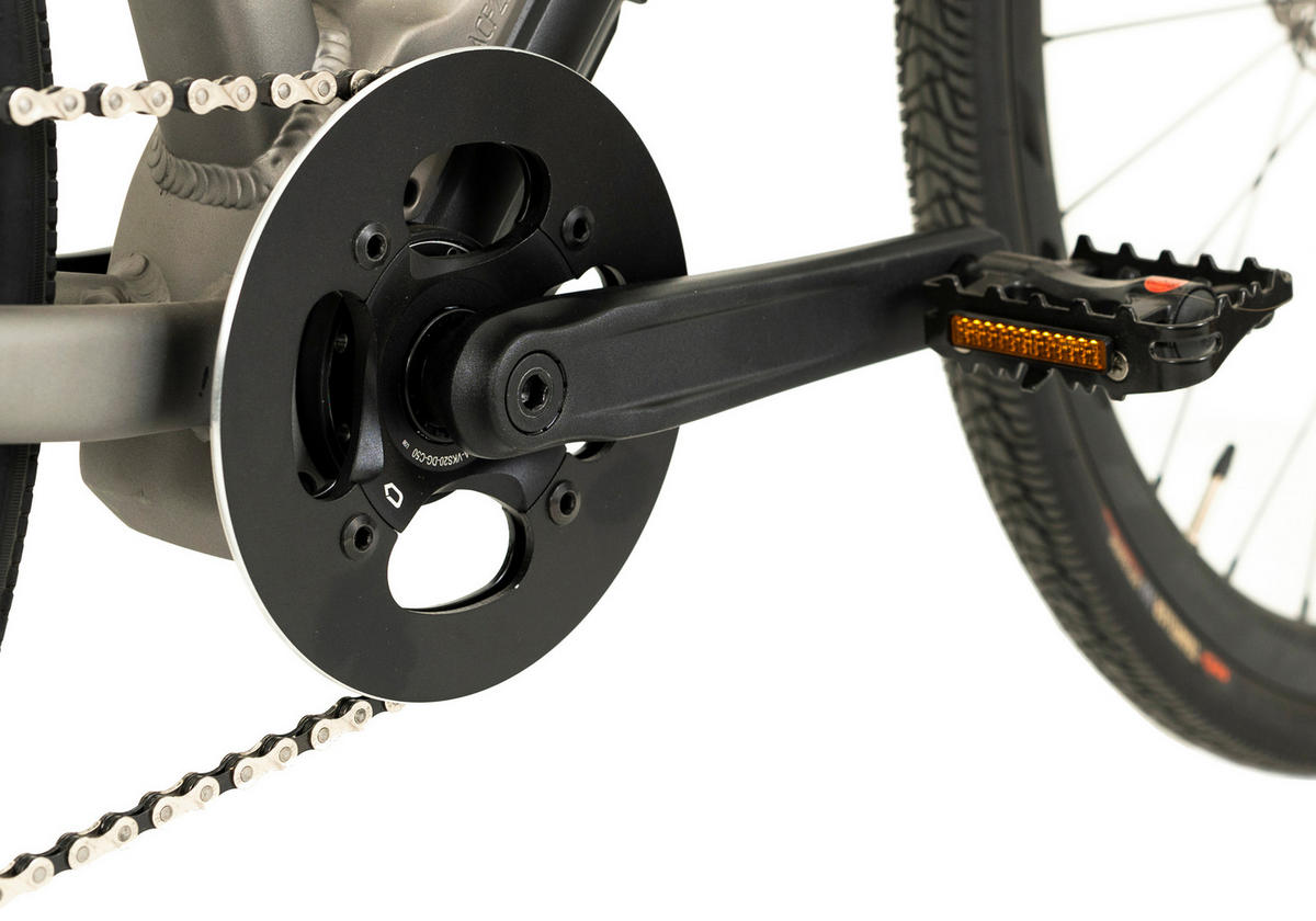 ELEKTROFAHRRAD - Hellgrau, Basics, Metall (180/70/100cm) - Atrigo