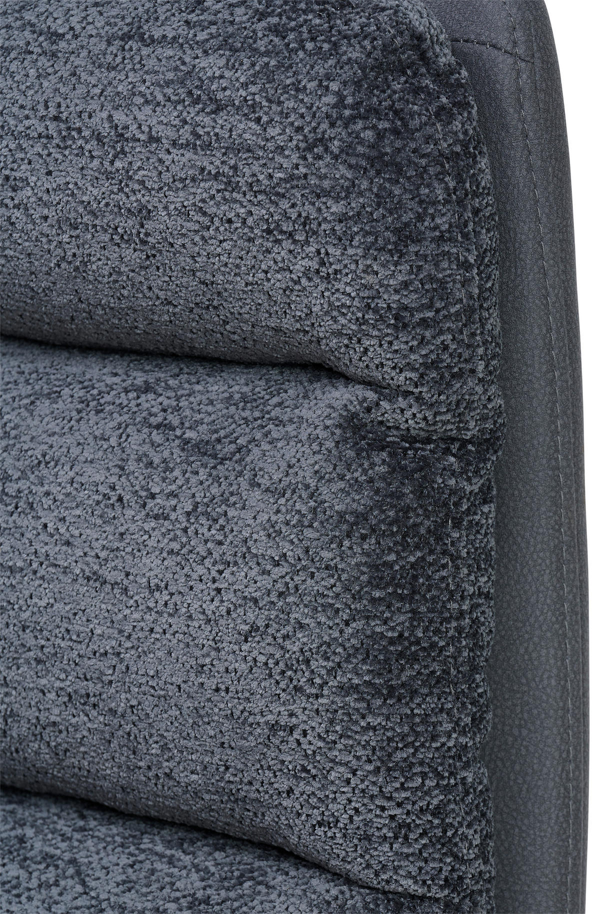 SCHWINGSTUHL  in Eisen Webstoff  - Anthrazit/Schwarz, MODERN, Textil/Metall (45/91.5/62cm) - Livetastic