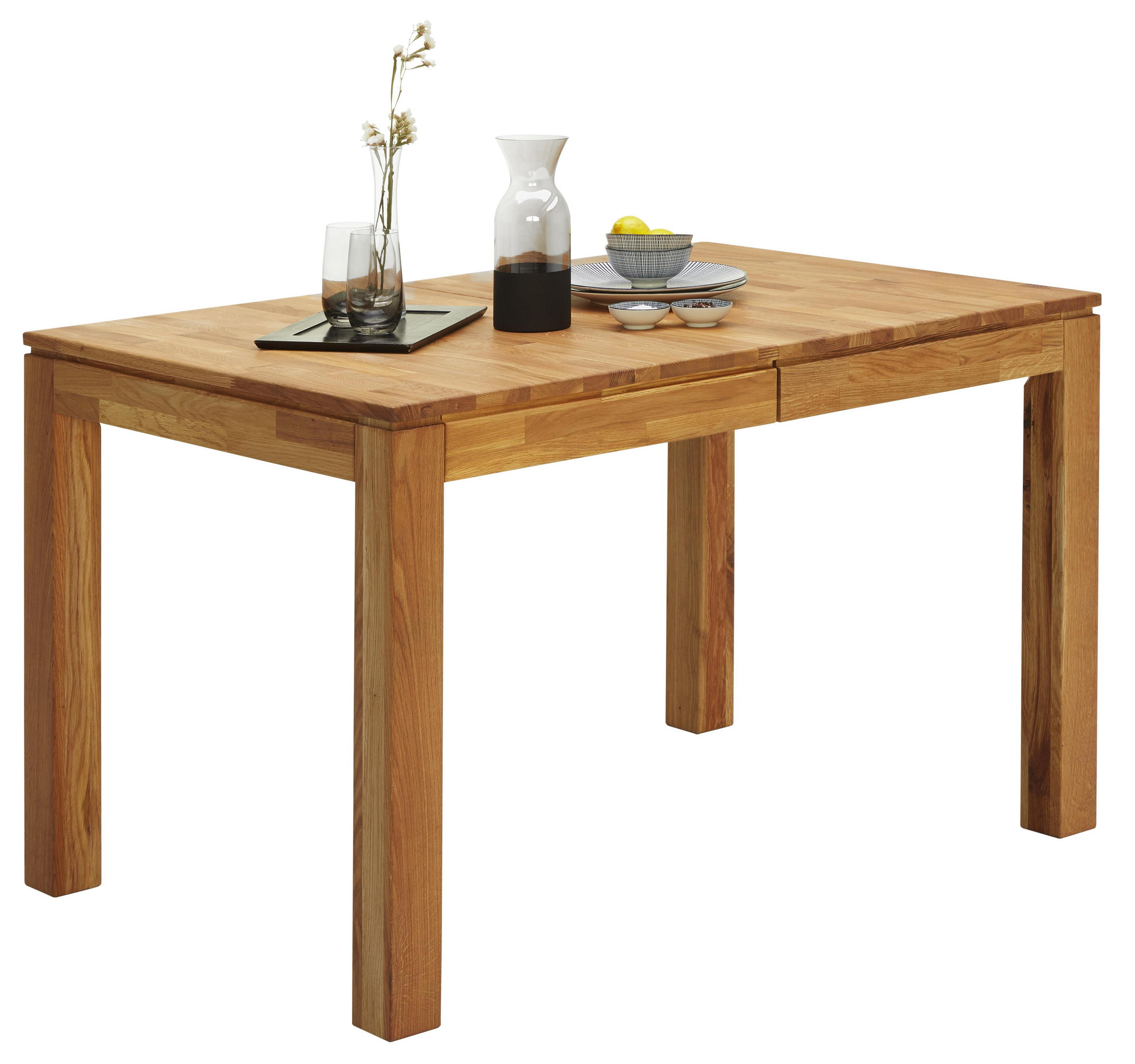 Esstisch in Holz 120(170)/80/75 cm