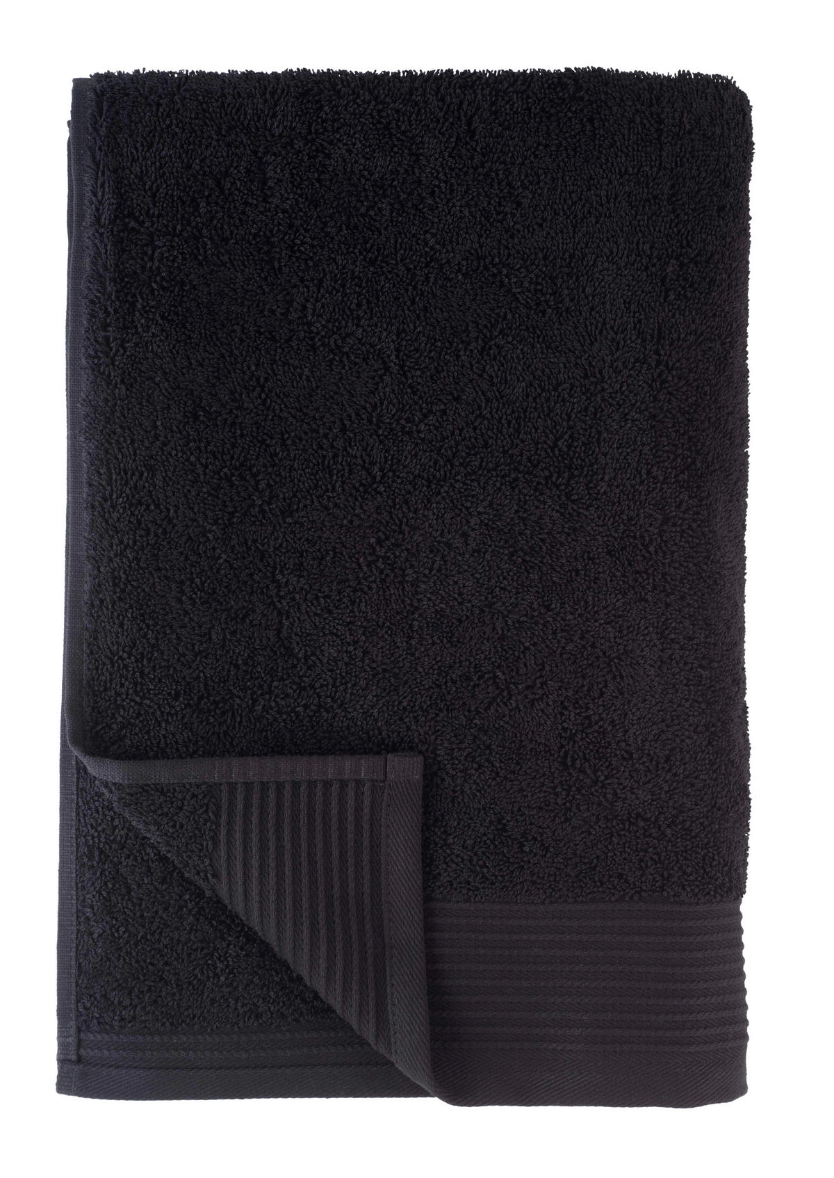 FROTTIERSET PANA Schwarz 8-teilig  - Schwarz, Basics, Textil