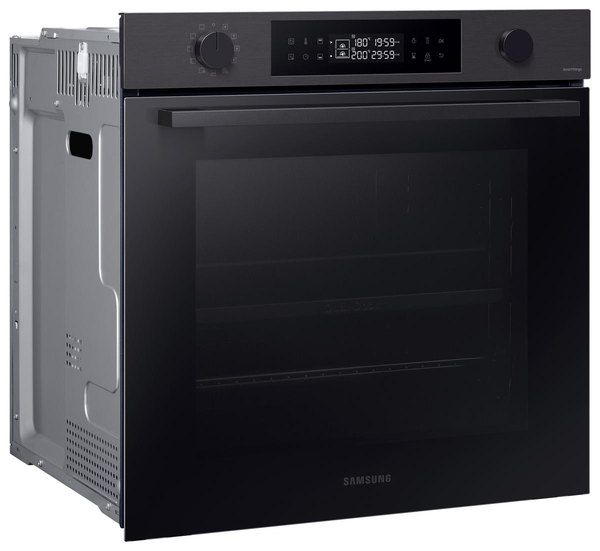 BACKOFEN NV7B4455UAB/U3  - Schwarz, Design, Glas/Metall (59,5/59,5/57,1cm) - Samsung