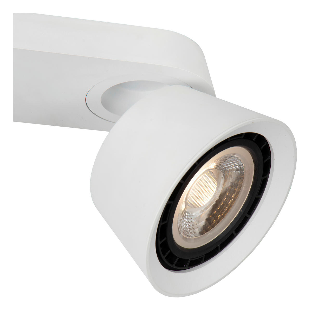 STRAHLER Trigono 25.2/12.6/9.9 cm   - Weiß, KONVENTIONELL, Metall (25.2/12.6/9.9cm) - Lucide