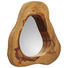 SPIEGEL - Teakfarben, Trend, Glas/Holz (20/20/5cm) - Ambia Home