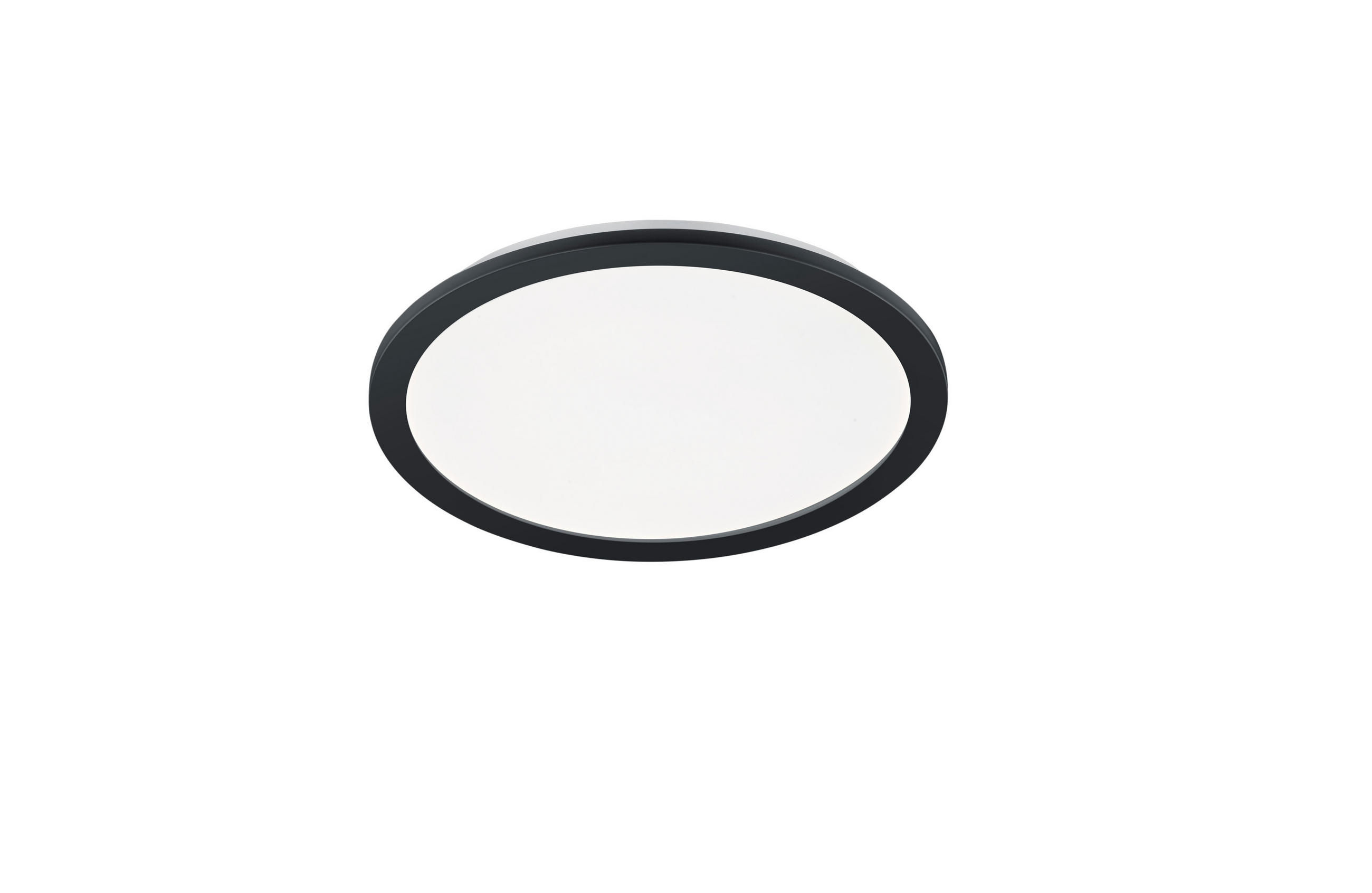LED-DECKENLEUCHTE  40/3 cm    - Weiss/Schwarz, Design, Kunststoff (40/3cm) - Trio Leuchten
