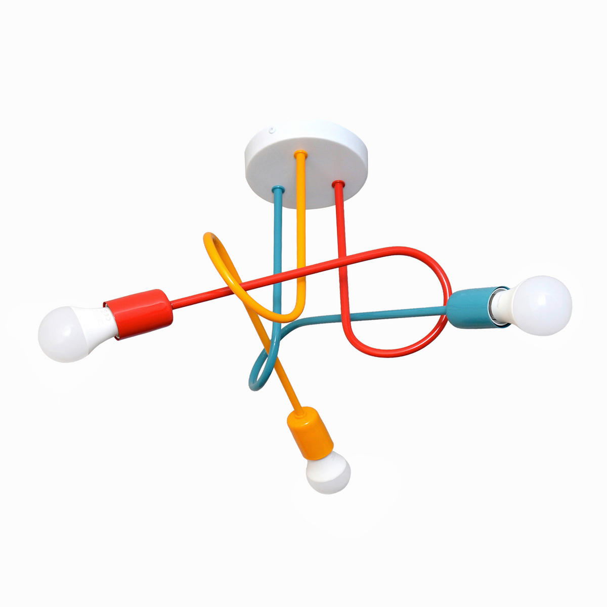 KINDERDECKENLEUCHTE 45/45/30 cm   - Multicolor, LIFESTYLE, Metall (45/45/30cm)