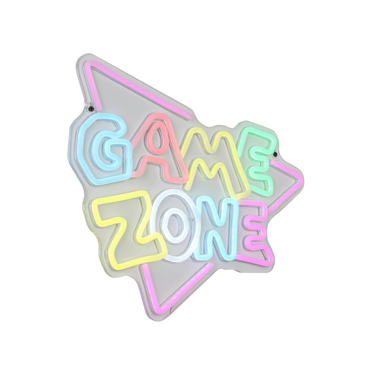 LED FALILÁMPA - áttetsző/fehér, Trend, műanyag (40/32/1,6cm) - Boxxx