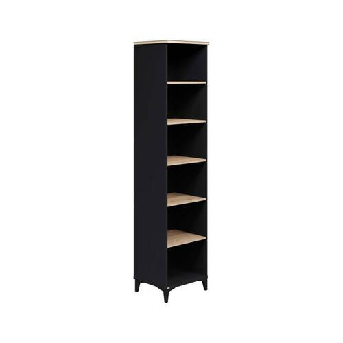 BABYREGAL Tomke Eichefarben, Schwarz  - Eichefarben/Schwarz, Basics, Holzwerkstoff (48,4/204,6/39,6cm) - Paidi