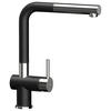 KÜCHENARMATUR 547121MAG  - Chromfarben/Dunkelgrau, Basics, Stein/Metall (5/31/22cm) - Schock