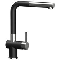 KÜCHENARMATUR 547121MAG  - Chromfarben/Dunkelgrau, Basics, Stein/Metall (5/31/22cm) - Schock