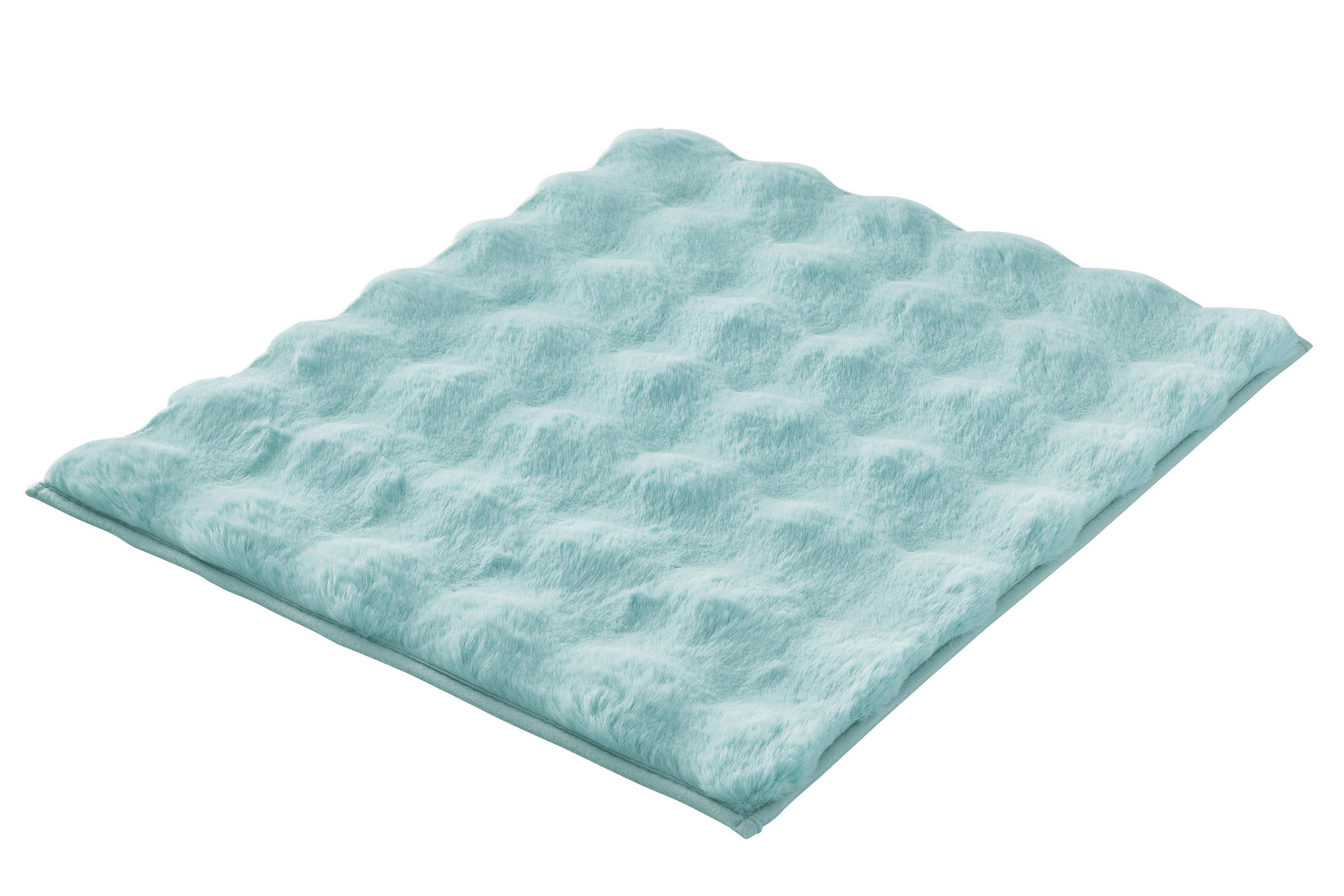 FÜRDŐSZOBASZŐNYEG  50/60 cm  opál   - opál, Basics, műanyag/textil (50/60cm) - Kleine Wolke