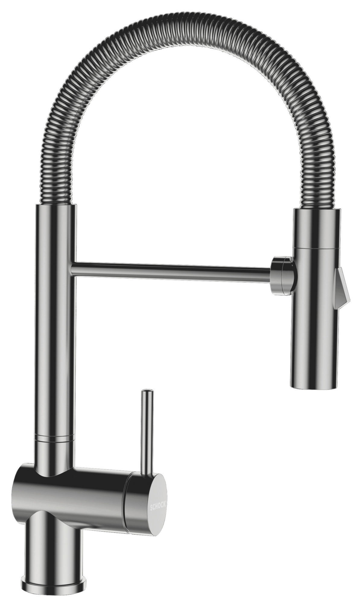 KÜCHENARMATUR 515000EDM  - Edelstahlfarben, Basics, Metall (18/40/4cm) - Schock