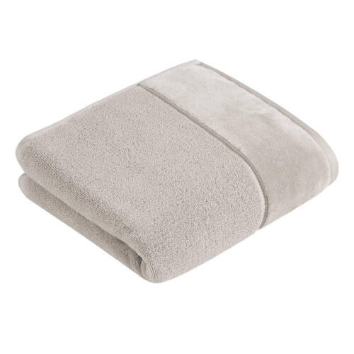 HANDTUCH 110/60 cm Pure NOS Vossen Wäsche Grau  - Grau, Basics, Textil (110/60cm) - Vossen