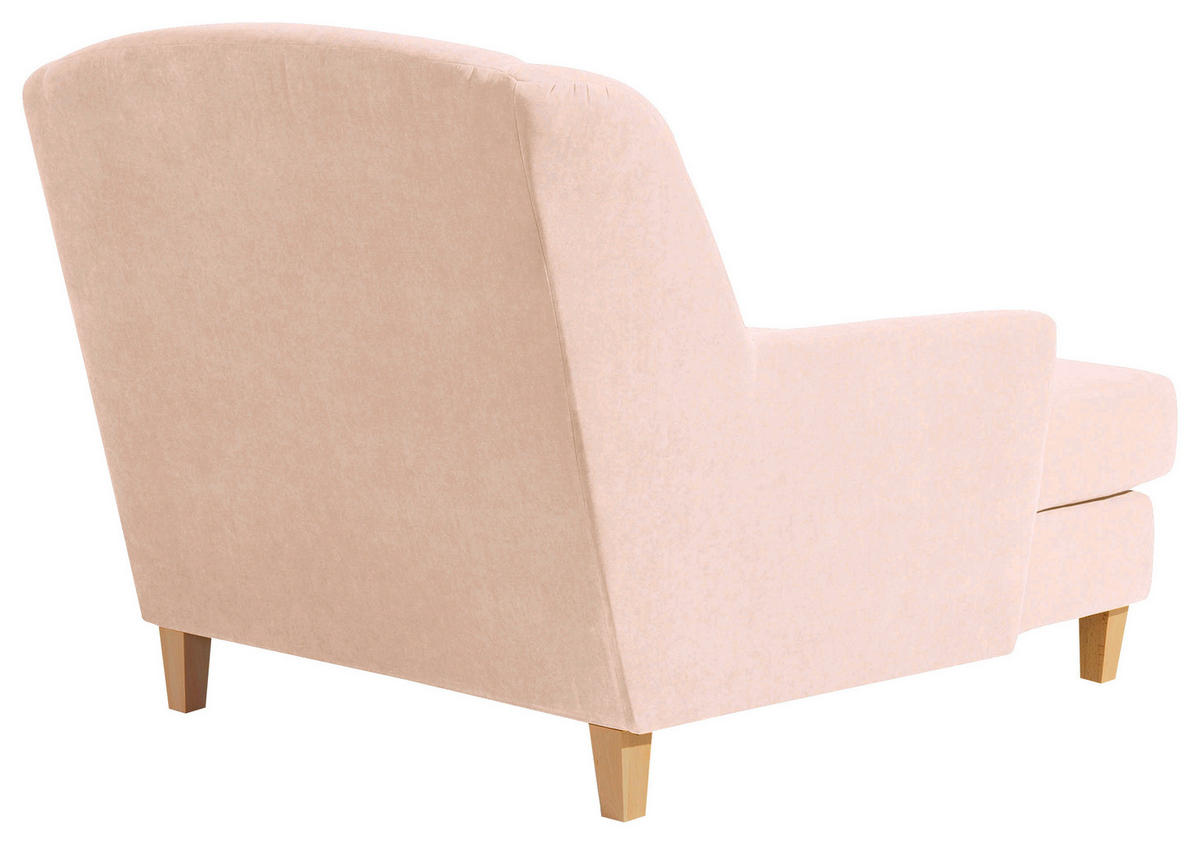 XXL-SESSEL in Struktur Creme  - Creme/Naturfarben, Modern, Holz/Holzwerkstoff (136/107/142cm) - Max Winzer