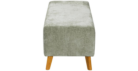 BETTBANK 145/45/48 cm   - Hellgrün, Design, Holz/Textil (145/45/48cm) - Esposa