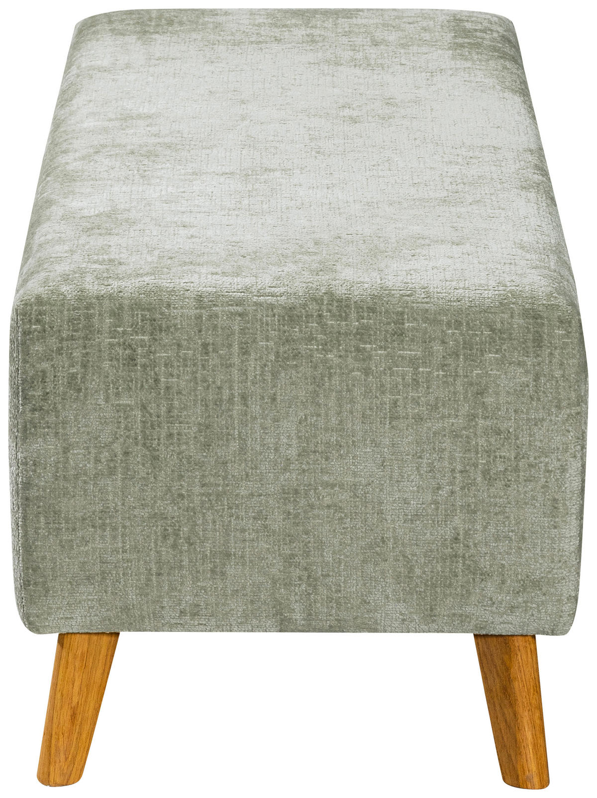 BETTBANK 145/45/48 cm   - Hellgrün, Design, Holz/Textil (145/45/48cm) - Esposa
