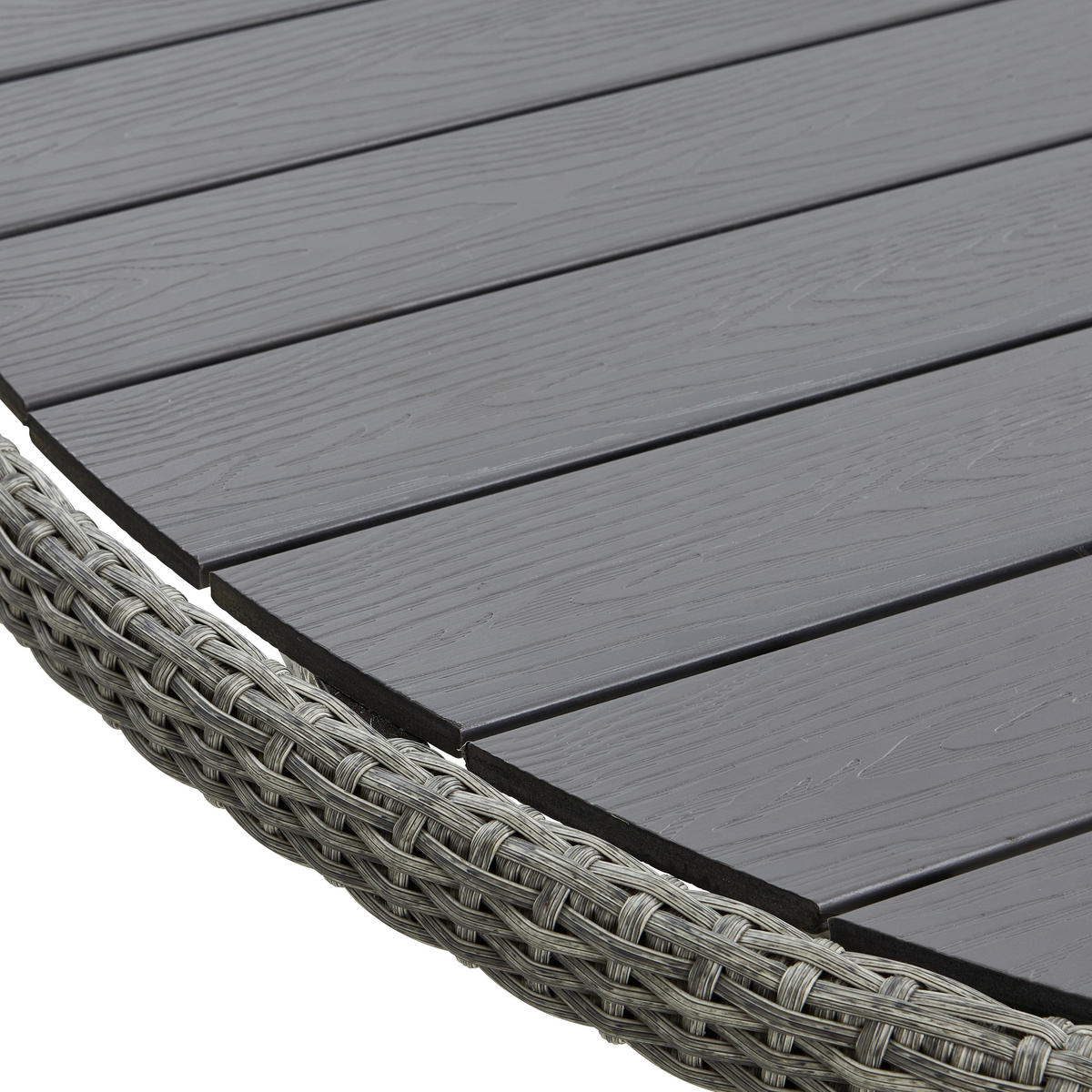 ZOSTAVA ZÁHRADNÉHO NÁBYTKU kov, plast - čierna/sivá, Modern, kov/plast (140/74/58cm) - Ambia Garden
