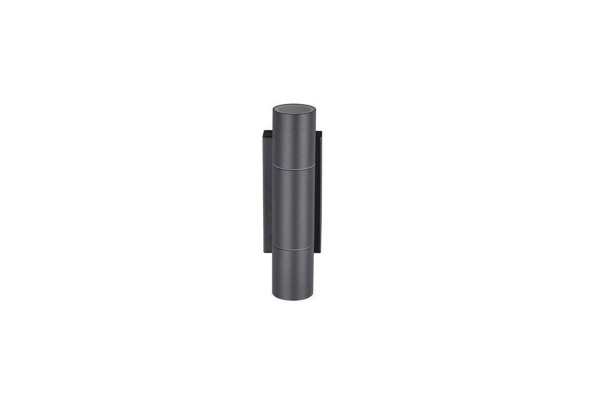 AUSSENWANDLEUCHTE Yamuna 7,5/23 cm  - Anthrazit, Design, Metall (7,5/23cm) - Trio Leuchten