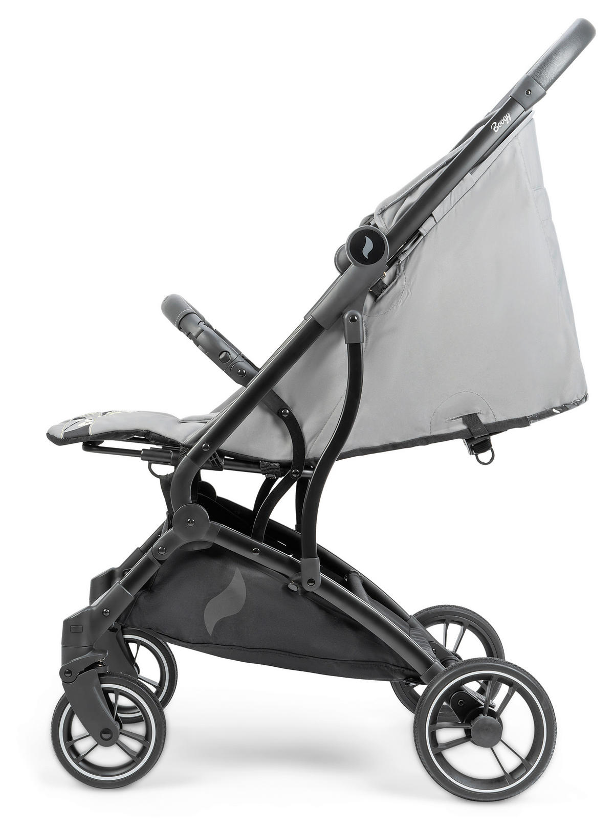 BUGGY Boogy Monster Grau  - Schwarz/Grau, Basics, Textil/Metall (48/100/74cm) - Osann