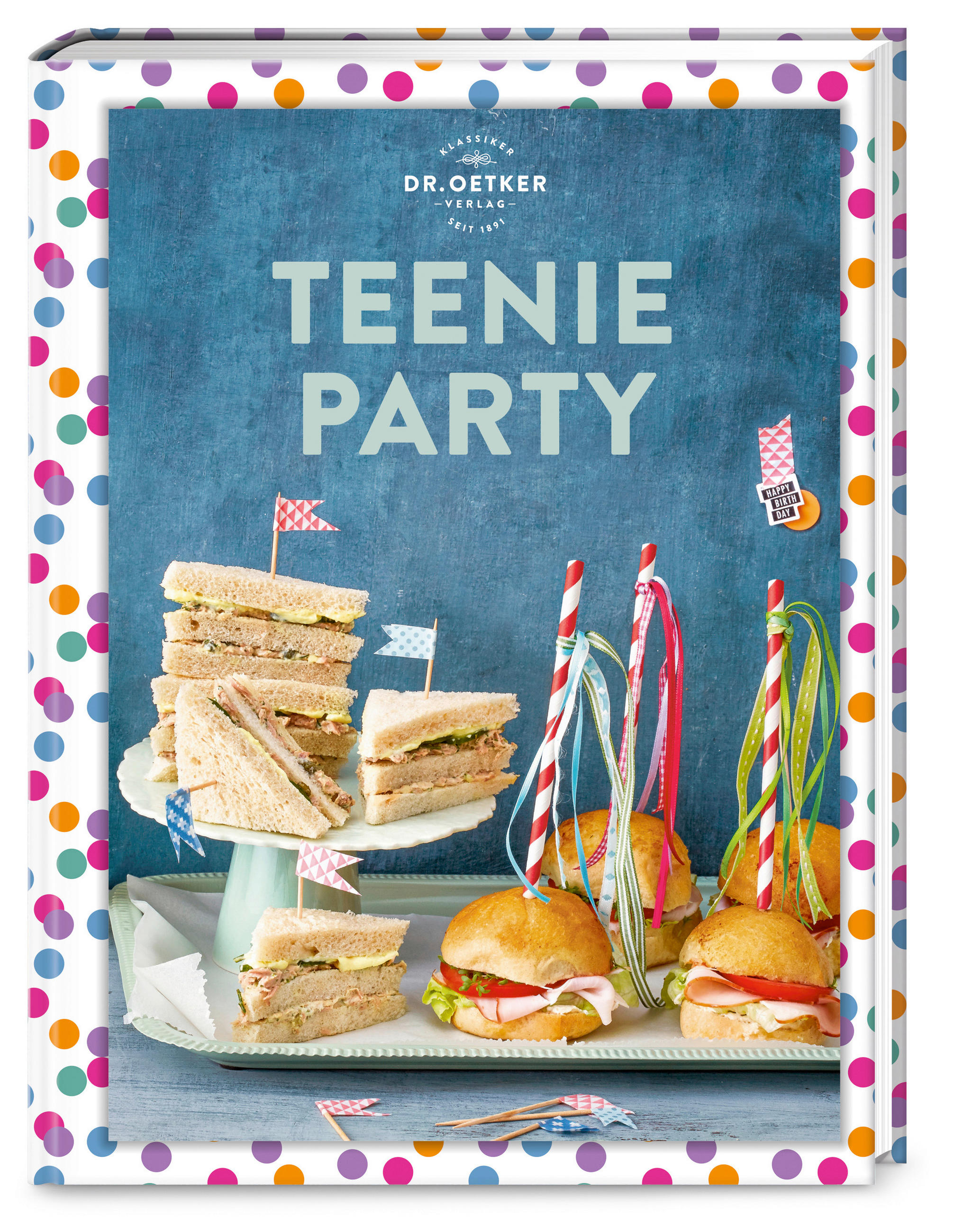 KOCHBUCH Teenie Party  - Basics, Papier (19,6/26,6/1,8cm) - Dr.Oetker
