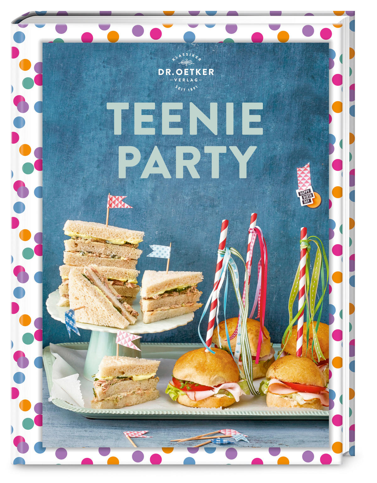 KOCHBUCH Teenie Party  - Basics, Papier (19,6/26,6/1,8cm) - Dr.Oetker