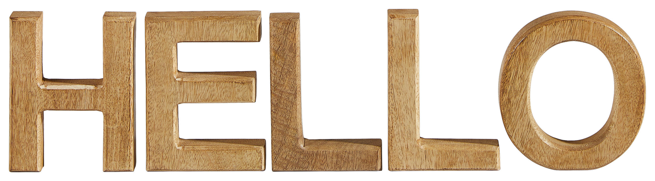 DEKOBUCHSTABEN  - Naturfarben, LIFESTYLE, Holz (60/2,5/15cm)