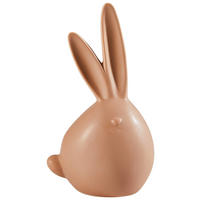 DEKOHASE   - Braun, LIFESTYLE, Keramik (12,6/23/8,5cm)