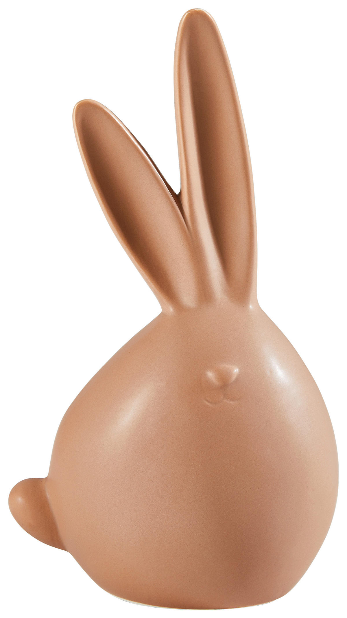 DEKOHASE   - Braun, LIFESTYLE, Keramik (12,6/23/8,5cm)