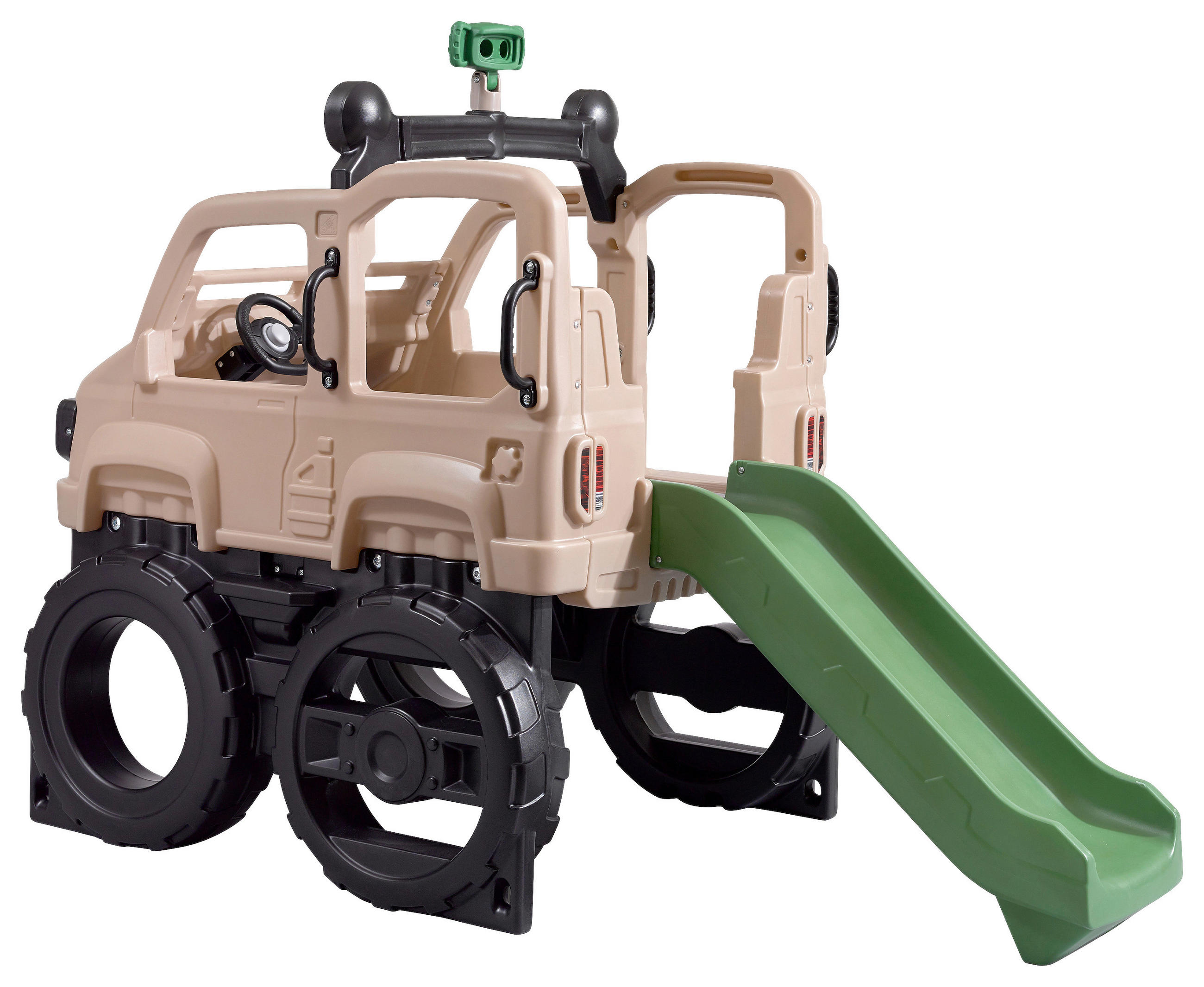 KLETTERGERÜST  - Anthrazit/Beige, KONVENTIONELL, Kunststoff (215,9/155/107cm) - Ambia Garden