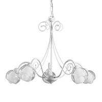 KRONLEUCHTER 4822 CAMILLA 60/60/100 cm   - Perlmutt, KONVENTIONELL, Glas/Metall (60/60/100cm)