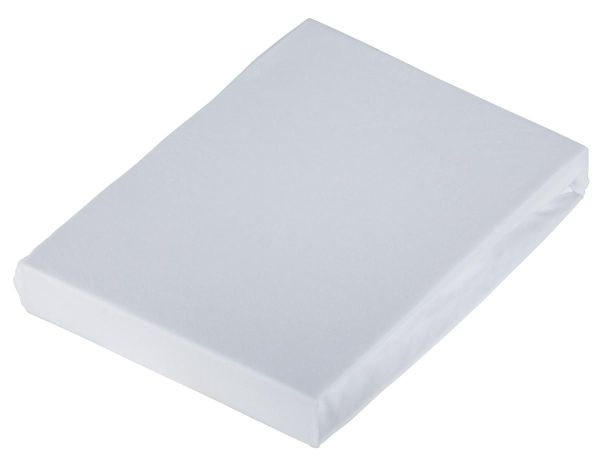 ČARŠAV SA LASTIŠEM BASIC 180/200 cm - bela, Konvencionalno, tekstil (180/200cm) - Schlafgut