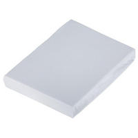PLAHTA S GUMICOM 180/200 cm  BASIC  - bijela, Konvencionalno, tekstil (180/200cm) - Schlafgut