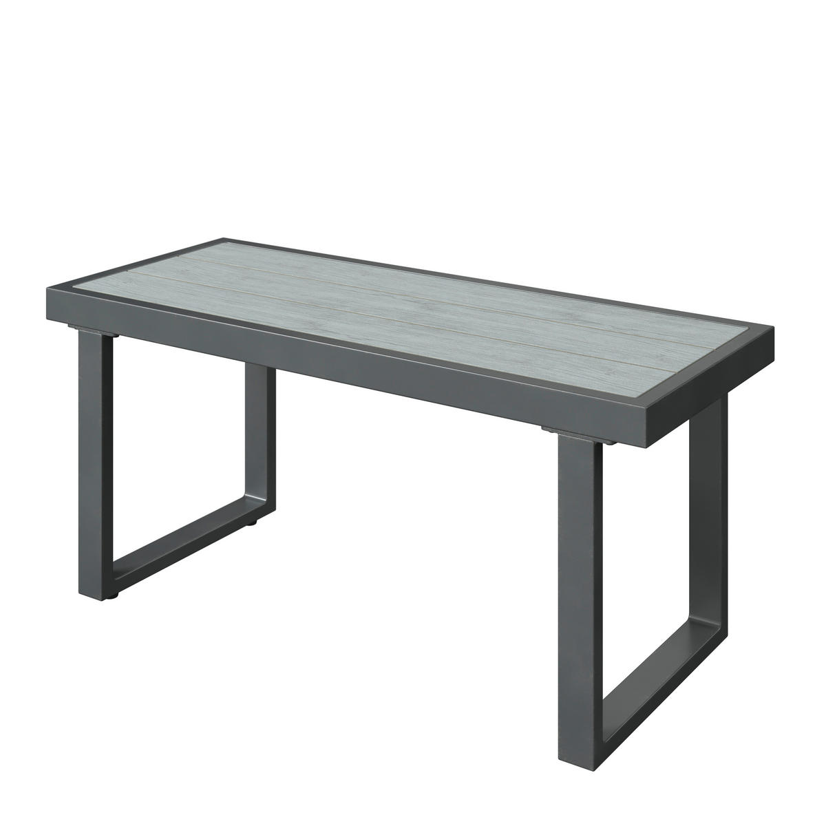 LOUNGE ÉTKEZŐGARNITÚRA 4 részes    - antracit/szürke, Design, műanyag/textil - Ambia Garden