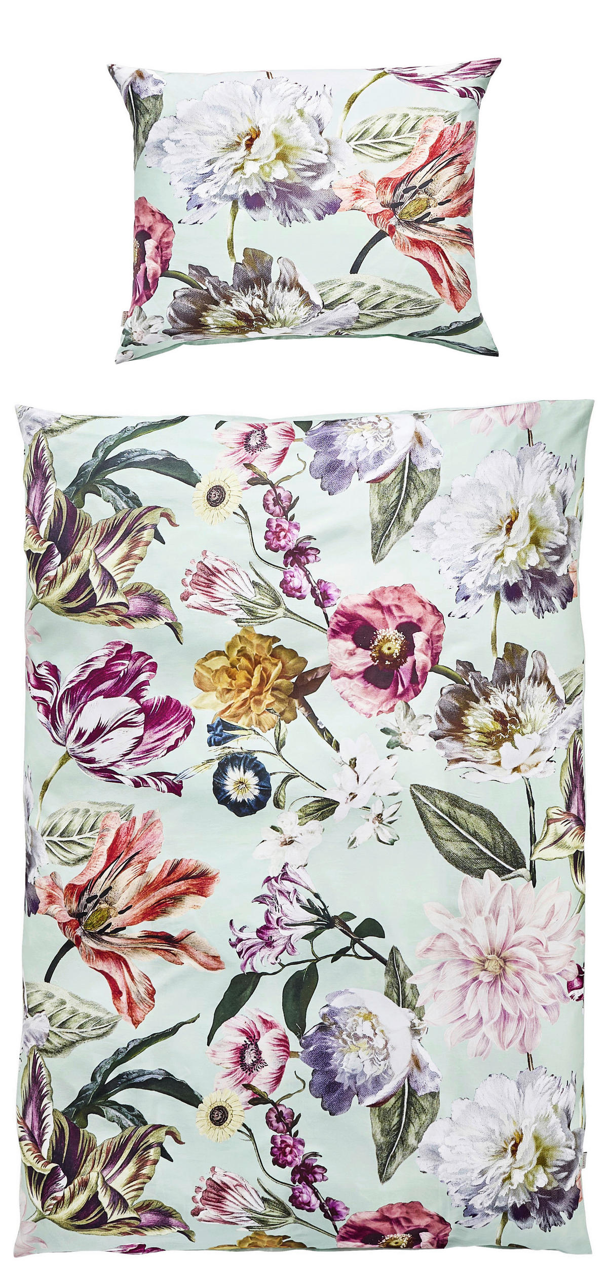 WENDEBETTWÄSCHE Filou Satin 140/200 cm  - Creme, Basics, Textil (140/200cm) - Essenza