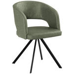 ARMLEHNSTUHL  Typenauswahl, inklusive Armlehnen Samt  - Schwarz/Grün, KONVENTIONELL, Textil/Metall (56/84/59cm) - Moderano