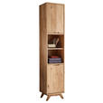HOCHSCHRANK 40/190/35 cm  - Wildeiche, Basics, Holz (40/190/35cm) - Linea Natura