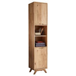 HOCHSCHRANK 40/190/35 cm  - Wildeiche, Basics, Holz (40/190/35cm) - Linea Natura