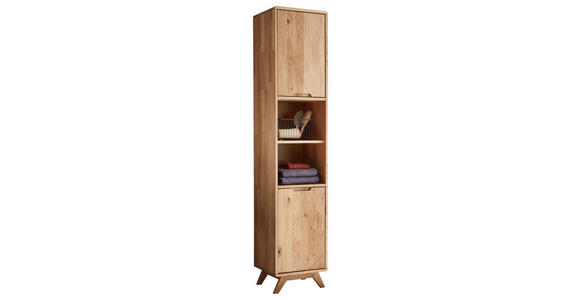 HOCHSCHRANK 40/190/35 cm  - Wildeiche, Basics, Holz (40/190/35cm) - Linea Natura