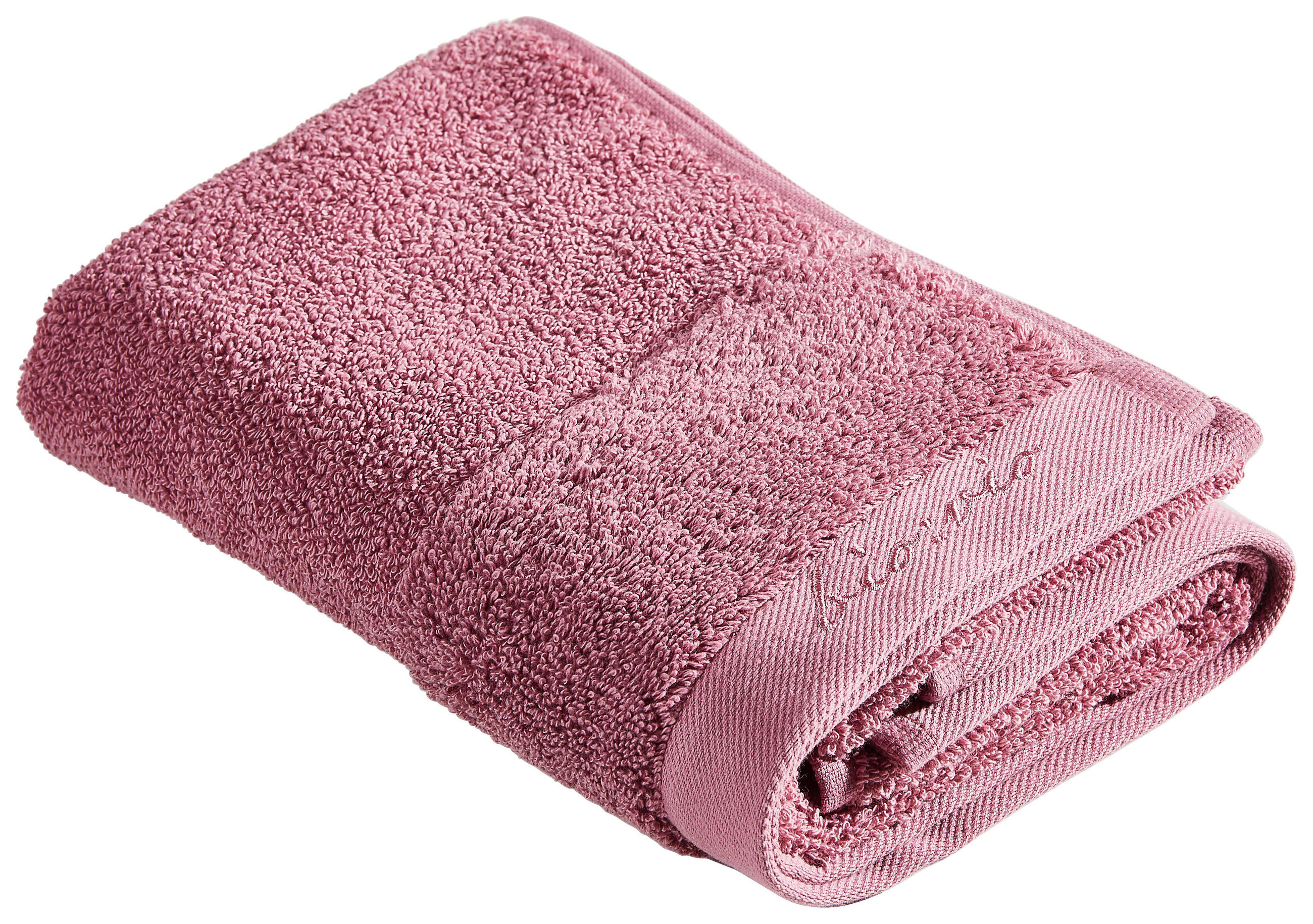 RUČNÍK, 50/100 cm, tmavě růžová - tmavě růžová, Natur, textil (50/100cm) - Bio:Vio