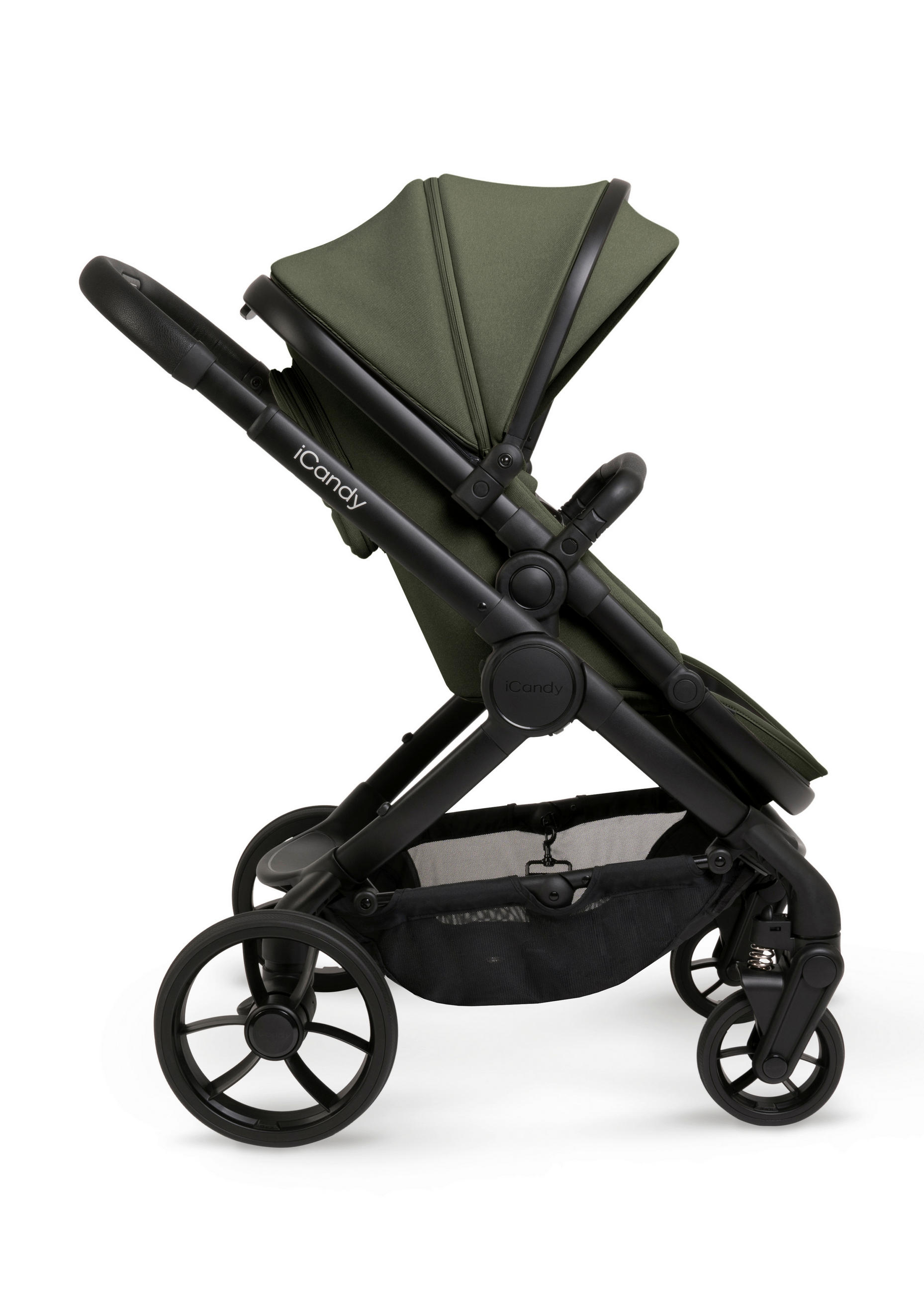 DJEČJA KOLICA  PEACH 7  - zelena/maslinasto zelena, Basics, tekstil/plastika (70/61/29cm) - ICANDY
