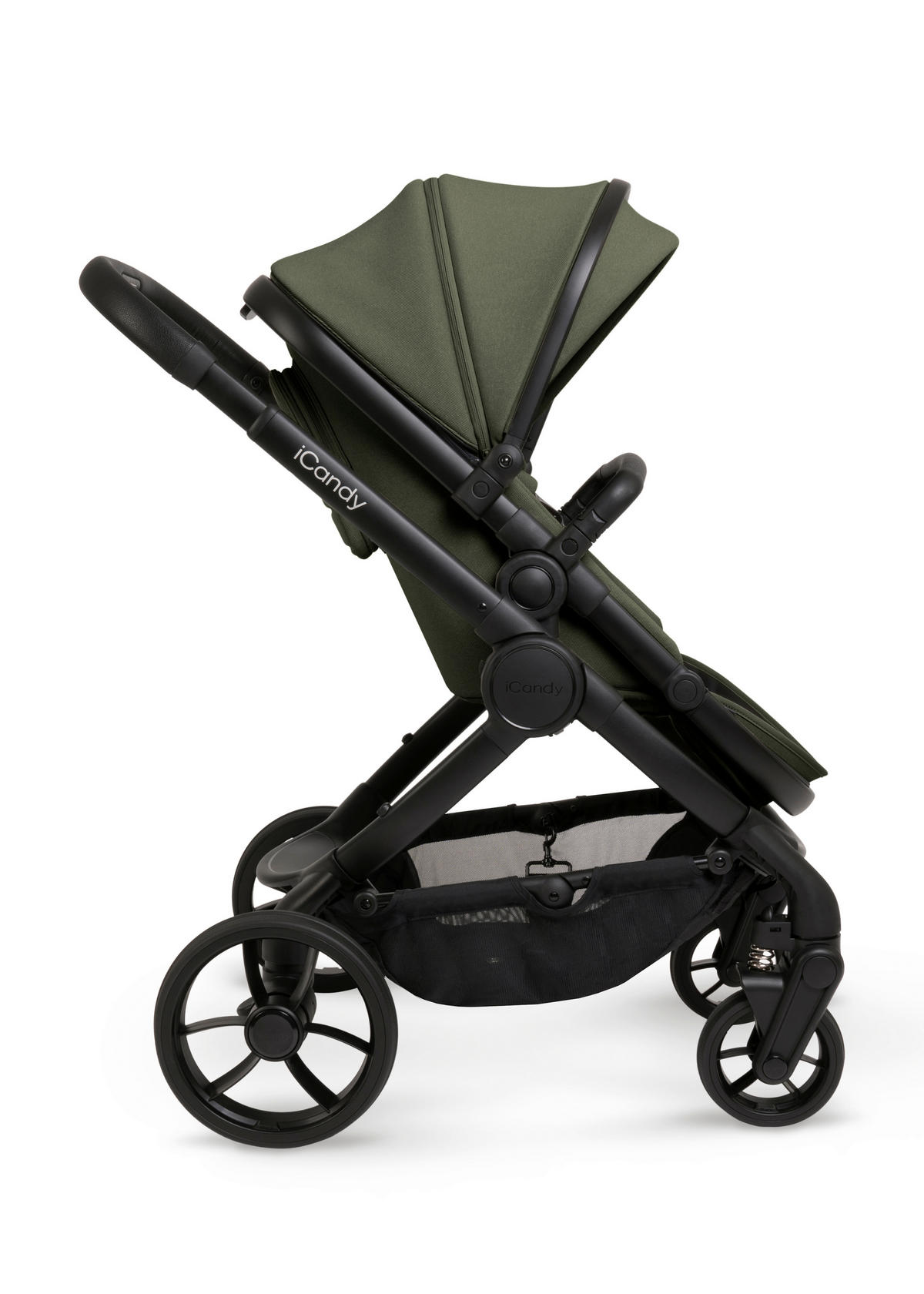DJEČJA KOLICA  PEACH 7  - zelena/maslinasto zelena, Basics, tekstil/plastika (70/61/29cm) - ICANDY