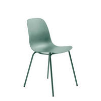 STUHL  in Kunststoff matt  - Pastellgrün/Weiß, Design, Kunststoff/Metall (50/84/50cm) - Boxxx