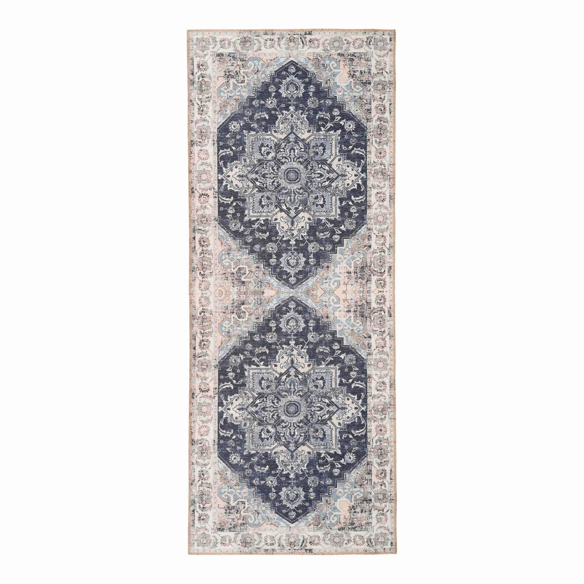 TEPPICH 80/200 cm Blau  - Blau, Trend, Textil (80/200cm)