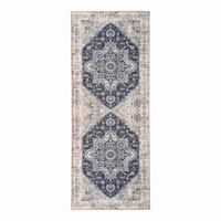 TEPPICH 80/200 cm Blau  - Blau, Trend, Textil (80/200cm)