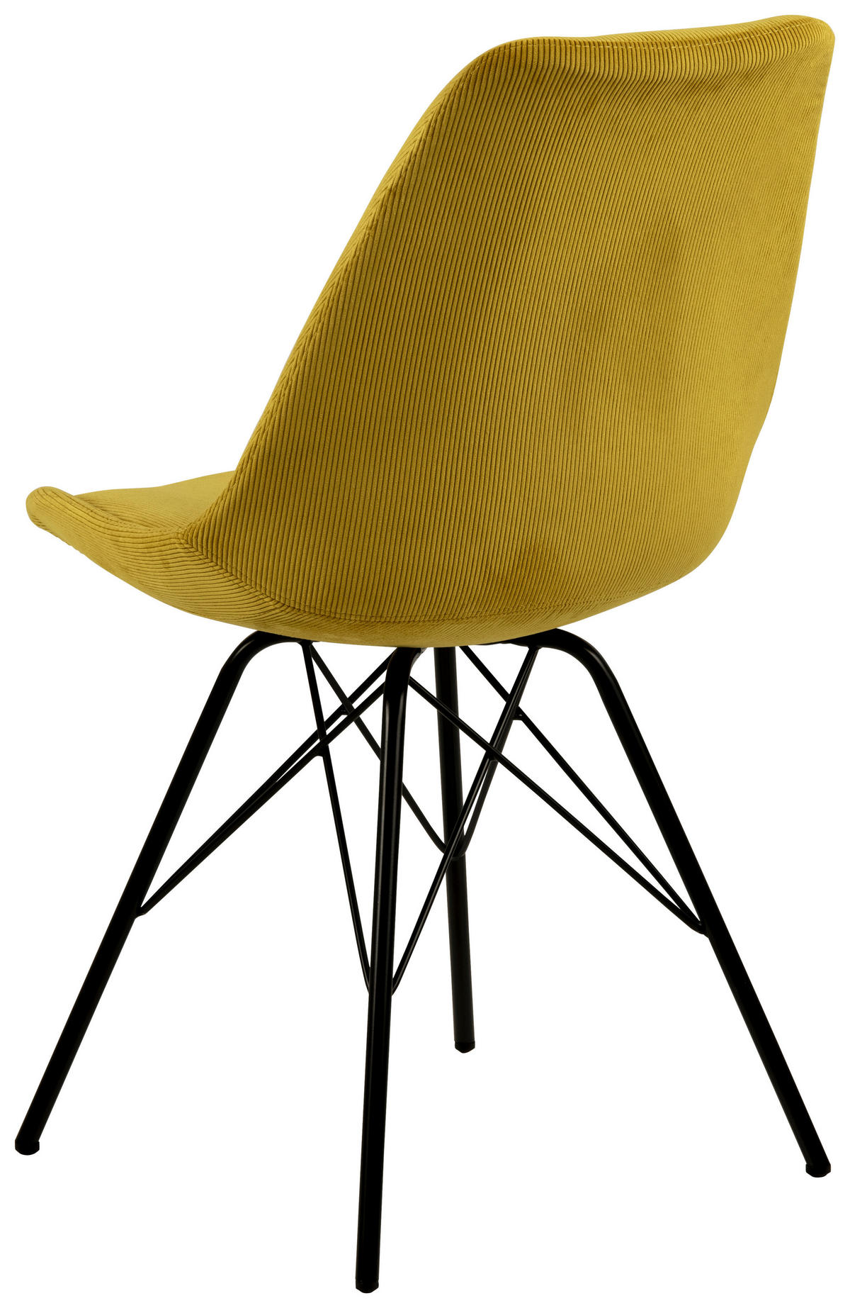 ŽIDLE, žlutá, černá - černá/žlutá, Konvenční, kov/textil (48,5/85,5/54cm) - MID.YOU