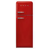 KÜHL-GEFRIER-KOMBINATION 60/178/72,8 cm FAB30RRD6  - Rot, Basics, Metall (60/178/72,8cm) - SMEG