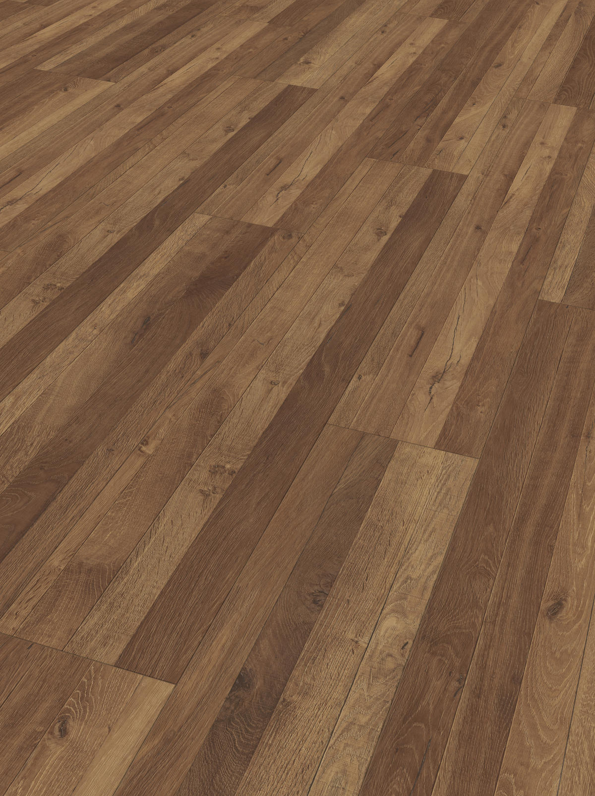 DESIGNBODEN Modular One 1744551  per  m² - Eichefarben, Basics, Holzwerkstoff/Kunststoff (128,5/19,4/0,8cm) - Parador