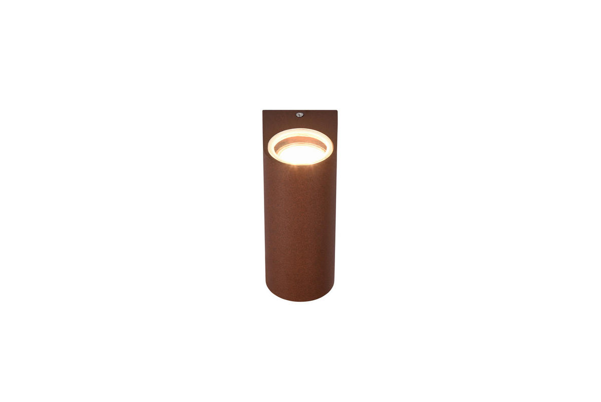 AUSSENWANDLEUCHTE - Rostfarben, Konventionell, Metall (6,9/15/9,2cm) - Trio Leuchten