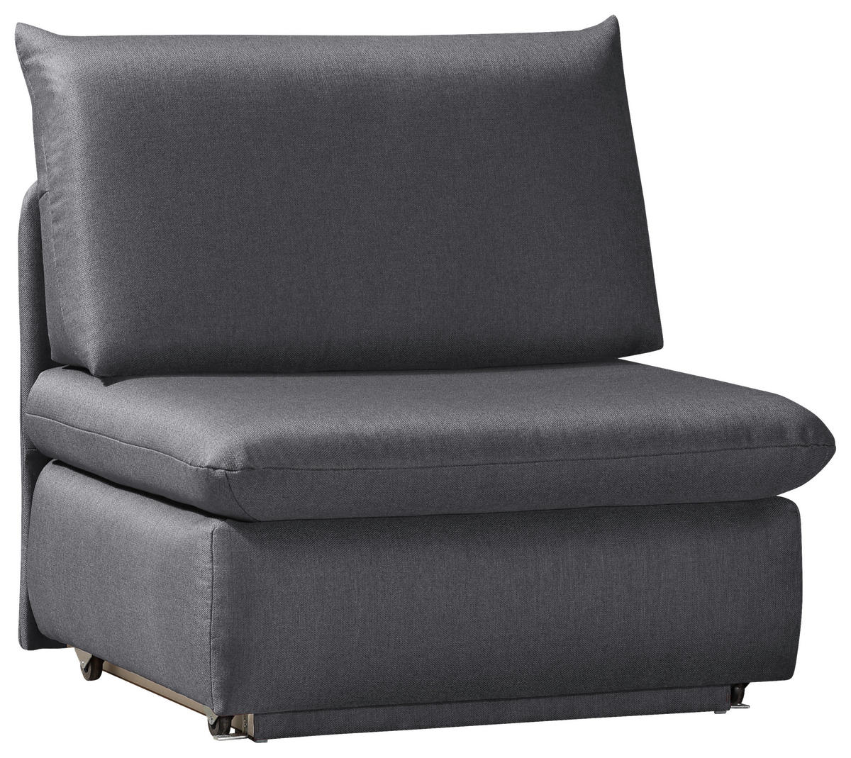 FEKVŐFOTEL textil szürke  - szürke, Design, textil (90/89/83cm) - Novel